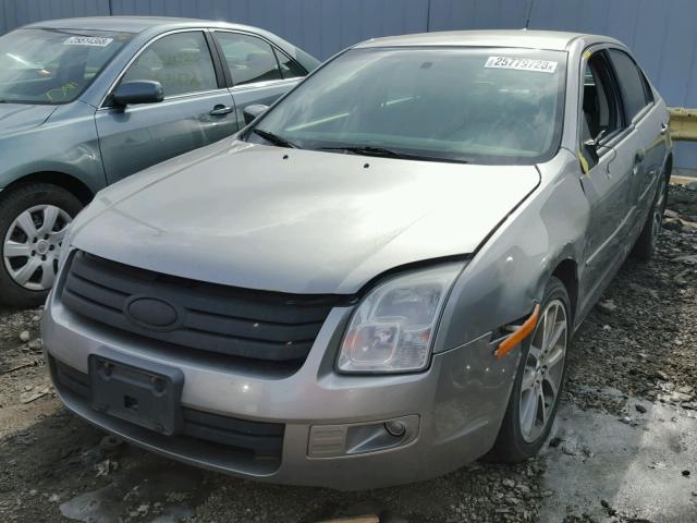 3FAHP07Z18R152874 - 2008 FORD FUSION SE GRAY photo 2