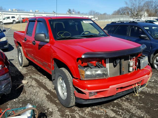 1GCDT136648150474 - 2004 CHEVROLET COLORADO RED photo 1