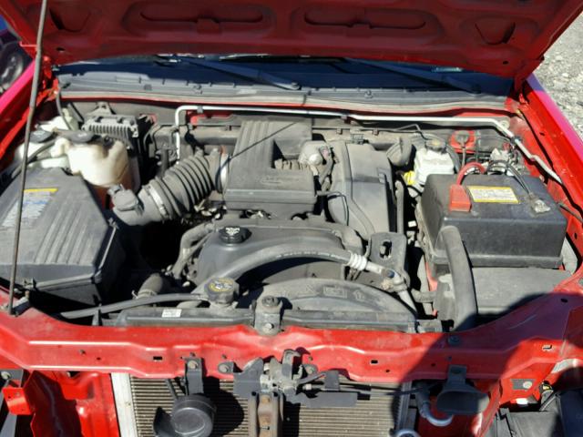 1GCDT136648150474 - 2004 CHEVROLET COLORADO RED photo 7