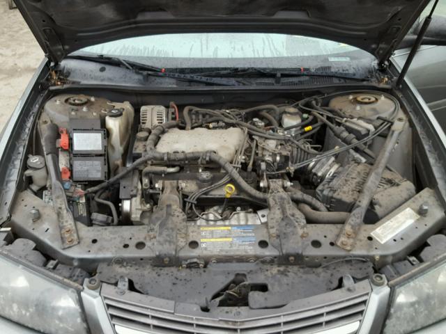 2G1WF52E659126268 - 2005 CHEVROLET IMPALA GRAY photo 7