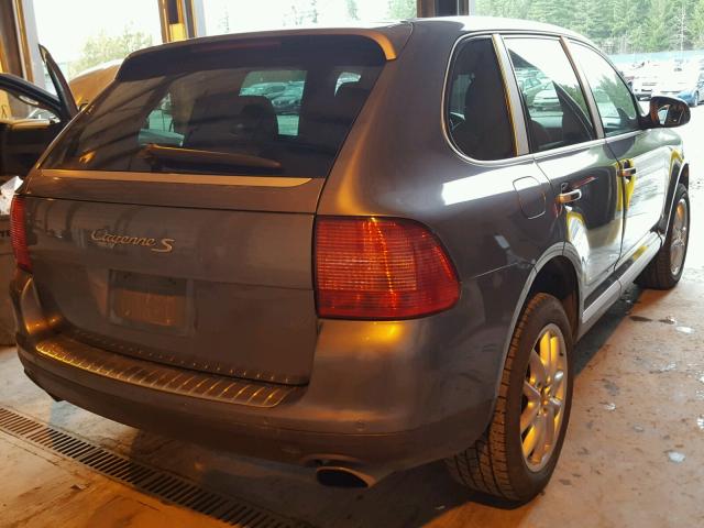 WP1AB29P34LA64403 - 2004 PORSCHE CAYENNE S GRAY photo 4