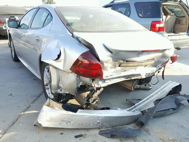2G2WR554061223679 - 2006 PONTIAC GRAND PRIX Gümüş foto 3