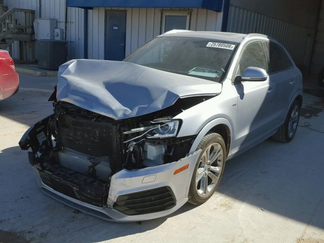 WA1BCCFS8JR002144 - 2018 AUDI Q3 PREMIUM SILVER photo 2