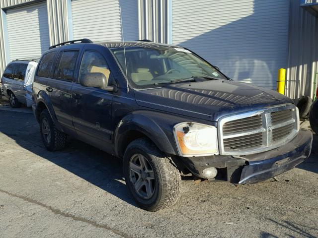 1D8HB48D25F569658 - 2005 DODGE DURANGO SL BLUE photo 1