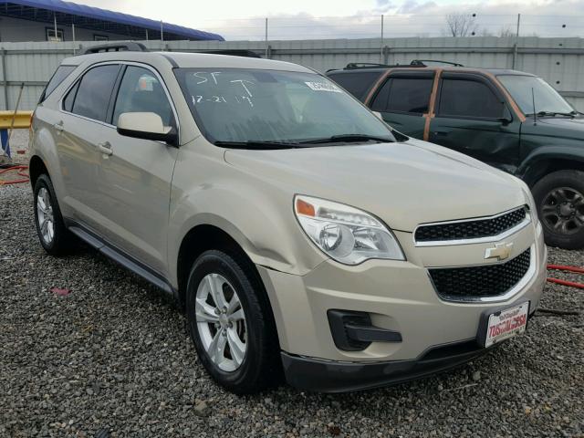 2CNALDEW3A6279173 - 2010 CHEVROLET EQUINOX LT BEIGE photo 1