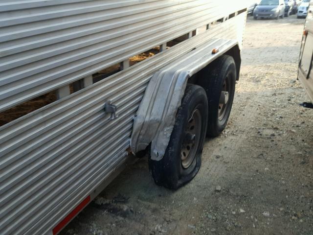 1A9LG212442241157 - 2004 ALLOY TRAILER GOOSENECK SILVER photo 7