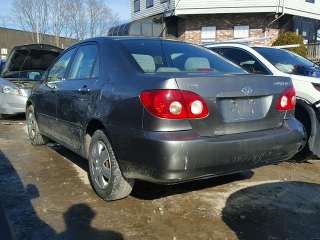 2T1BR30EX5C422429 - 2005 TOYOTA COROLLA CE GRAY photo 3