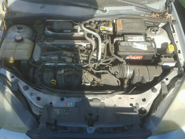 1FAFP38Z24W156334 - 2004 FORD FOCUS ZTS SILVER photo 7