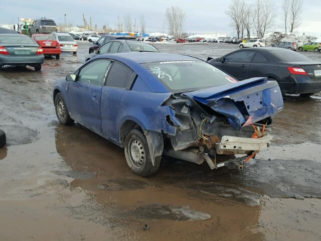 1G8AV12F45Z139901 - 2005 SATURN ION LEVEL BLUE photo 3