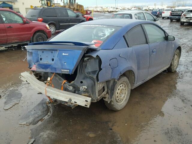 1G8AV12F45Z139901 - 2005 SATURN ION LEVEL BLUE photo 4