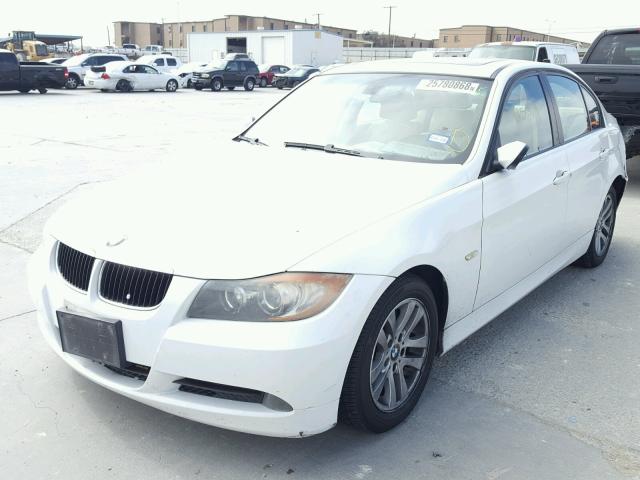 WBAVB13546PT16074 - 2006 BMW 325 I WHITE photo 2