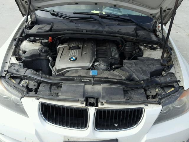 WBAVB13546PT16074 - 2006 BMW 325 I WHITE photo 7