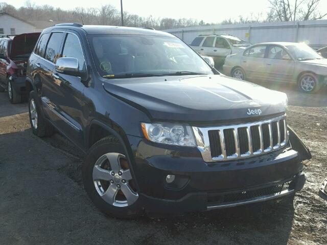 1C4RJFBG1CC127487 - 2012 JEEP GRAND CHER BLACK photo 1