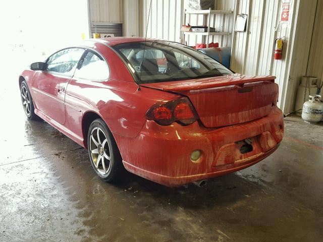 4B3AG52H64E154687 - 2004 DODGE STRATUS R/ RED photo 3