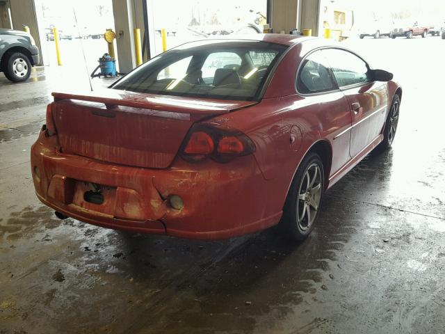 4B3AG52H64E154687 - 2004 DODGE STRATUS R/ RED photo 4