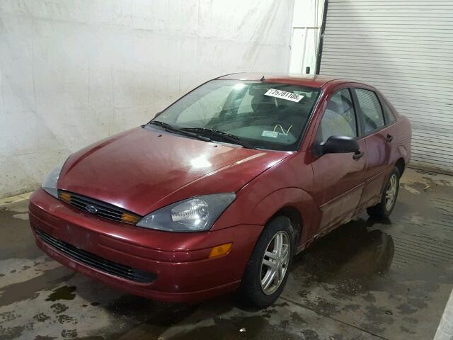 1FAFP34Z84W145246 - 2004 FORD FOCUS SE C RED photo 2