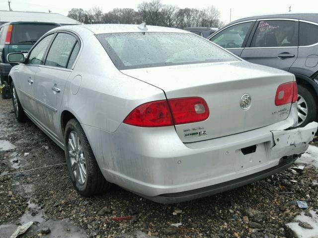 1G4HJ5EM8BU114120 - 2011 BUICK LUCERNE CX SILVER photo 3