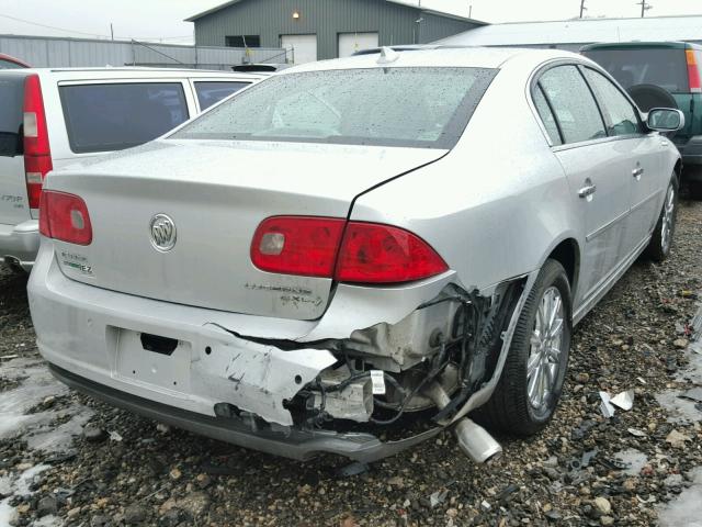 1G4HJ5EM8BU114120 - 2011 BUICK LUCERNE CX SILVER photo 4