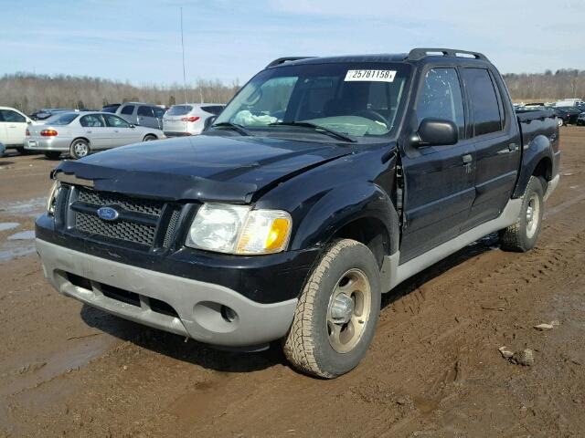 1FMZU67E33UC71143 - 2003 FORD EXPLORER S BLACK photo 2