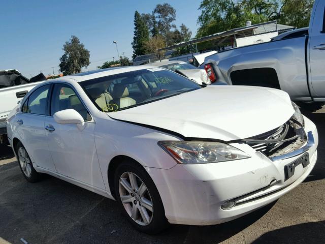 JTHBJ46G992331077 - 2009 LEXUS ES 350 WHITE photo 1