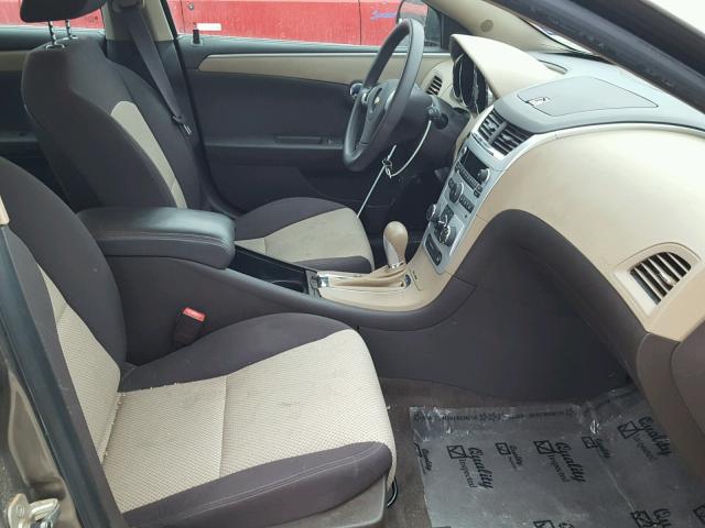 1G1ZB5EB6A4115830 - 2010 CHEVROLET MALIBU LS BROWN photo 5