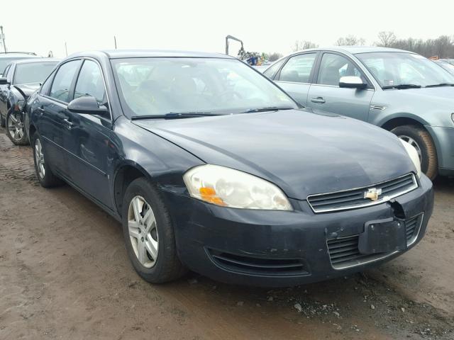 2G1WB58K169362627 - 2006 CHEVROLET IMPALA LS BLACK photo 1