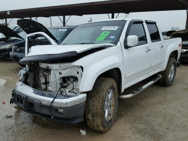 1GCJSDDE0A8131606 - 2010 CHEVROLET COLORADO L WHITE photo 2
