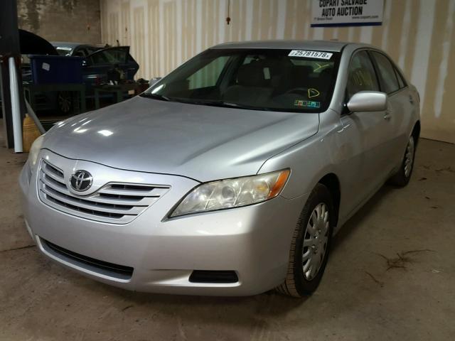 4T1BE46K78U749498 - 2008 TOYOTA CAMRY CE SILVER photo 2