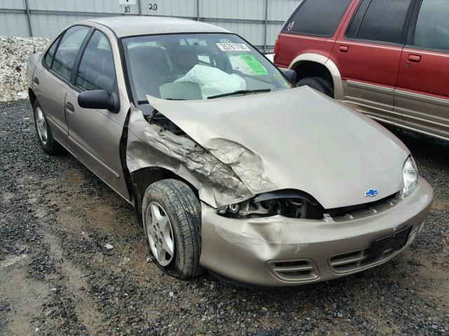 1G1JC5241Y7237410 - 2000 CHEVROLET CAVALIER GOLD photo 1