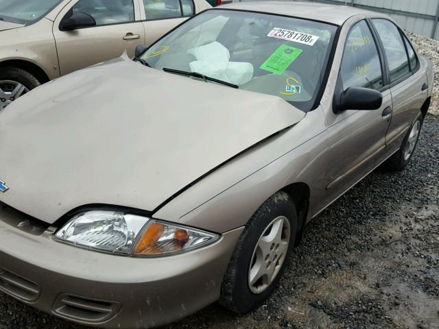 1G1JC5241Y7237410 - 2000 CHEVROLET CAVALIER GOLD photo 10