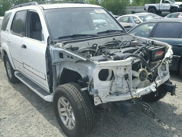 5TDBT48A35S246002 - 2005 TOYOTA SEQUOIA LI WHITE photo 9