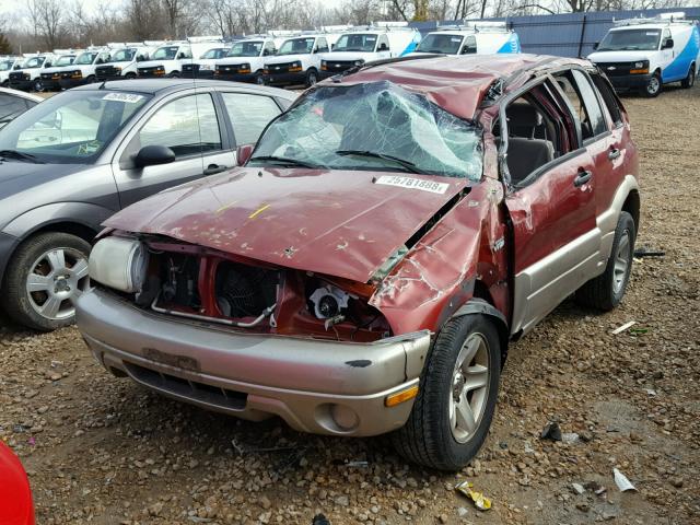 JS3TD62VX34100912 - 2003 SUZUKI GRAND VITA RED photo 2