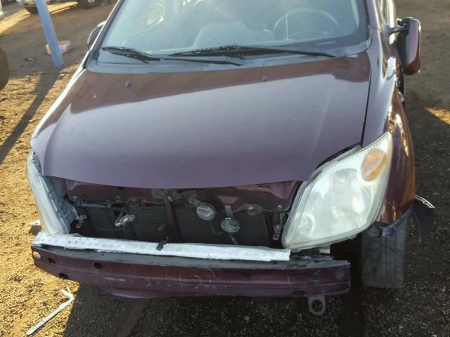 JTKKT604940046088 - 2004 TOYOTA SCION XA MAROON photo 9