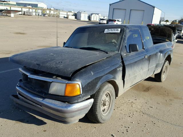 1FTCR14A6TPA95154 - 1996 FORD RANGER SUP BLACK photo 2