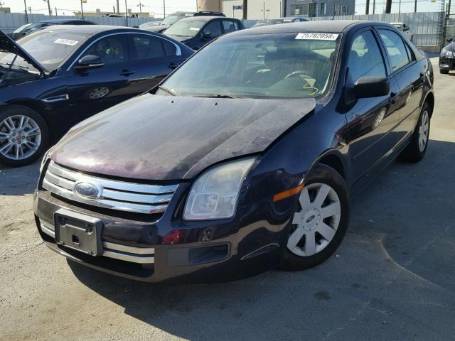 3FAHP06Z07R224244 - 2007 FORD FUSION S PURPLE photo 2