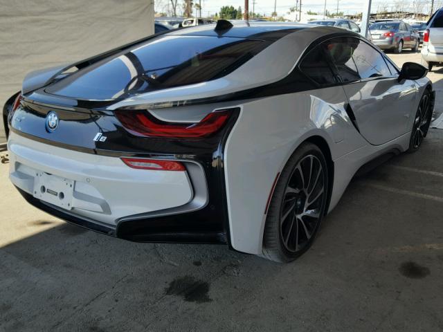 WBY2Z2C59GV675505 - 2016 BMW I8 WHITE photo 4