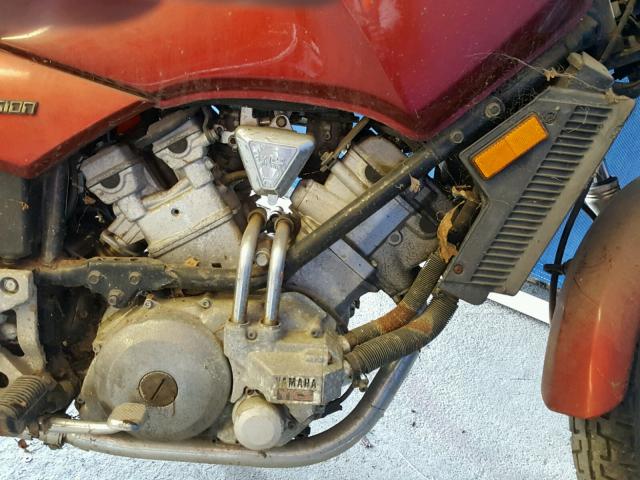 JYA11H008CA000659 - 1982 YAMAHA XZ550 BURGUNDY photo 7