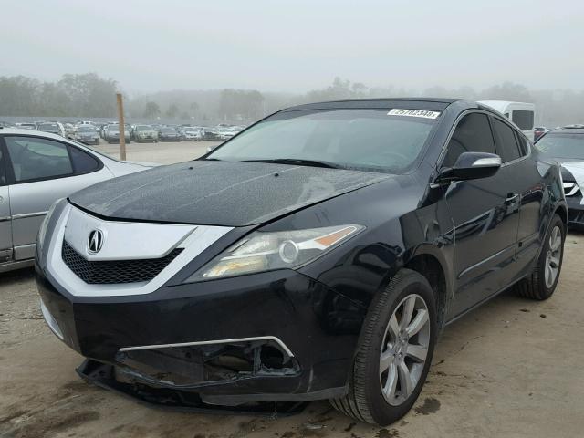 2HNYB1H45AH502651 - 2010 ACURA ZDX TECHNO BLACK photo 2