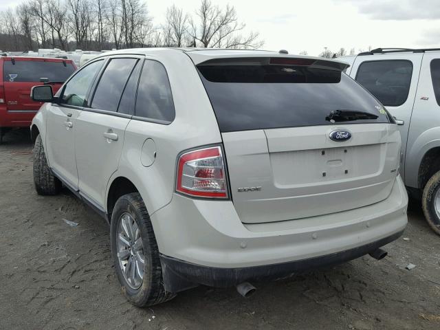 2FMDK39C77BB23969 - 2007 FORD EDGE SEL P GRAY photo 3