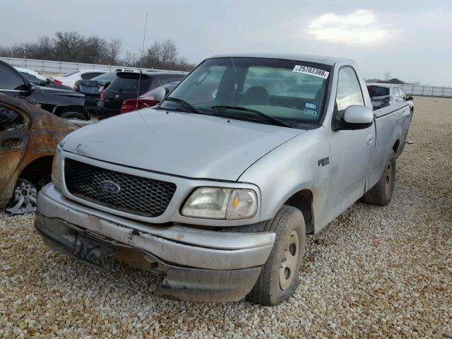 2FTRF17273CB01827 - 2003 FORD F150 SILVER photo 2