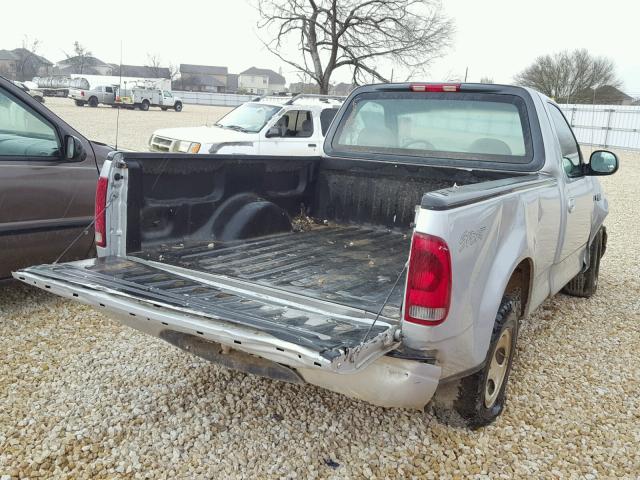 2FTRF17273CB01827 - 2003 FORD F150 SILVER photo 4