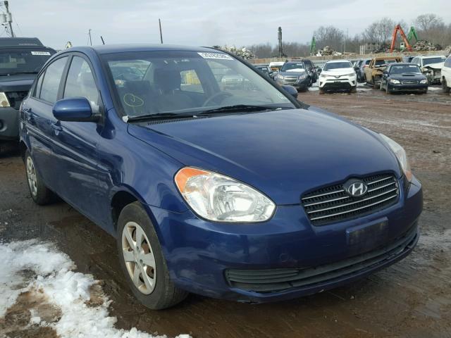 KMHCN4AC2BU547180 - 2011 HYUNDAI ACCENT GLS BLUE photo 1