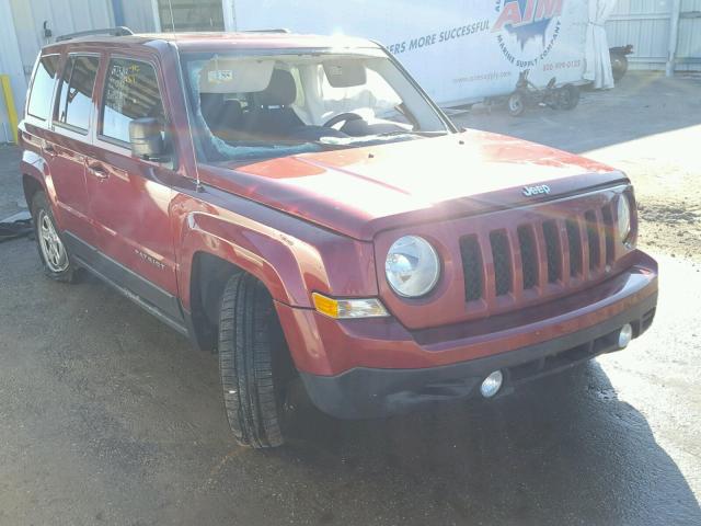 1C4NJPBA0FD409571 - 2015 JEEP PATRIOT SP RED photo 1