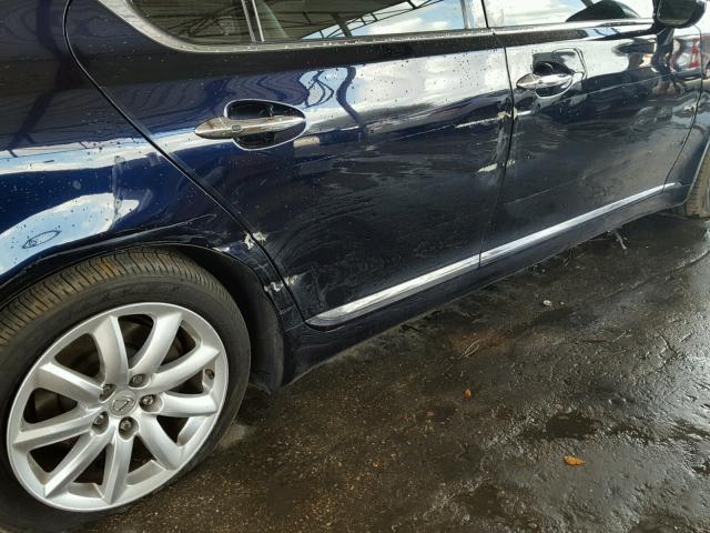 JTHBL46FX95085298 - 2009 LEXUS LS 460 BLUE photo 9