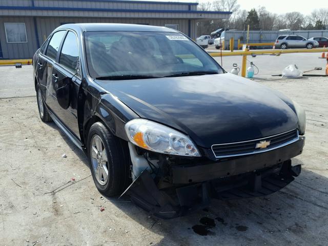 2G1WF5EK5B1194539 - 2011 CHEVROLET IMPALA LS BLACK photo 1