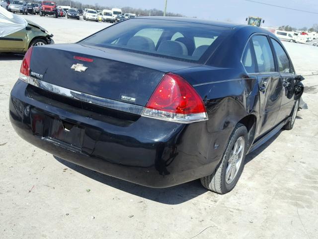 2G1WF5EK5B1194539 - 2011 CHEVROLET IMPALA LS BLACK photo 4