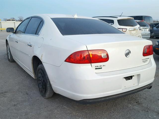 1G4HA5EM9AU128249 - 2010 BUICK LUCERNE WHITE photo 3