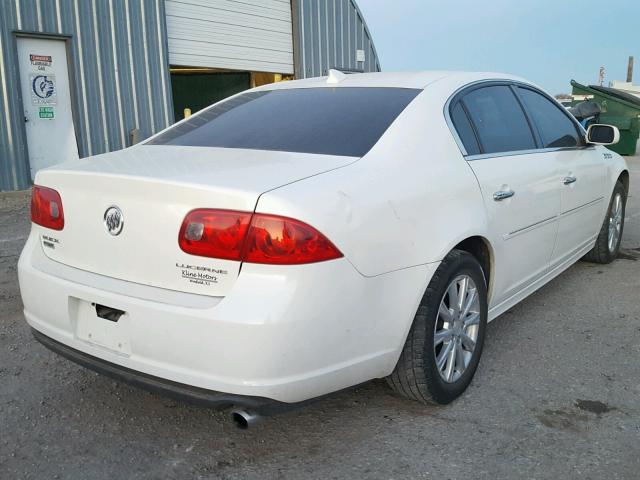 1G4HA5EM9AU128249 - 2010 BUICK LUCERNE WHITE photo 4