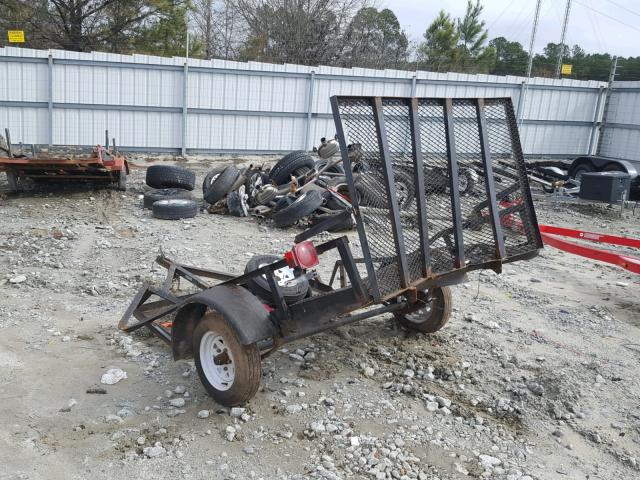 T834747 - 2009 UTILITY TRAILER BLACK photo 4