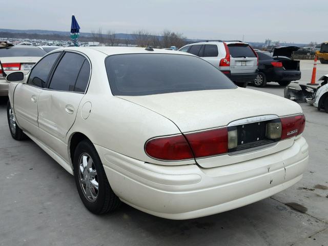 1G4HR54K63U222715 - 2003 BUICK LESABRE LI WHITE photo 3